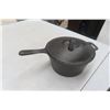 Image 2 : 2 Cast Frying Pans and Cast Pot w/ Lid