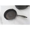 Image 5 : 2 Cast Frying Pans and Cast Pot w/ Lid
