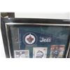 Image 4 : Winnipeg Jets Framed Cards, Ron Grant Figurine
