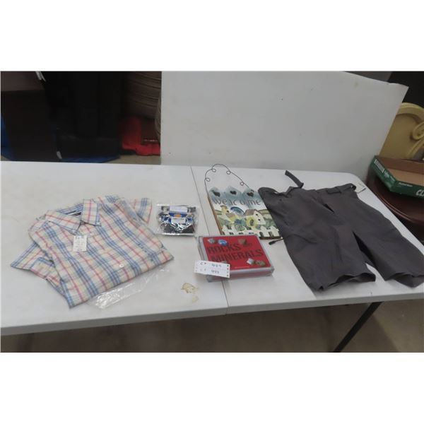 Wind River Hiking Shorts 38, New Shirt Size Medium, and More