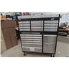 Image 1 : NXA Steel Rolling Tool Chest with Drawers and Integrated Mini-Fridge 65" x 54" x 18 1/2"