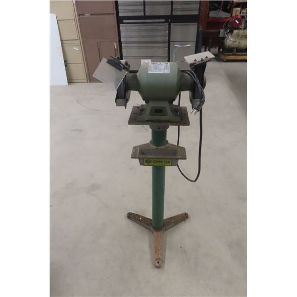 Power Fist 6" Bench Grinder 1/4 hp On Stand