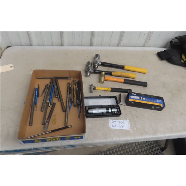 Ball Pein Hammer; Brass Hammer; Impact Driver Set; Punch And Chisel