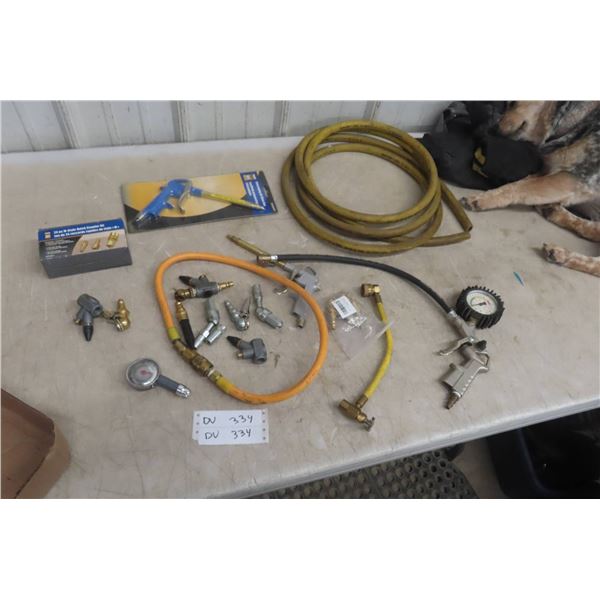 Air Chucks; Couplings; Gauge; Hose; Blowers