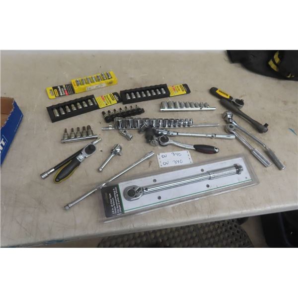 3/8" Ratchets, Sockets, Hex Bits, Extension, Torque Wrench