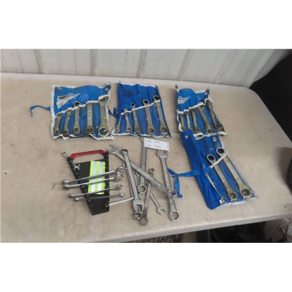 Ratchet Wrench Sets, Metric, and Open/Box Combination Wrench