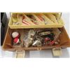Image 3 : 2 Fishing Tackle Boxes With Hooks and Lures