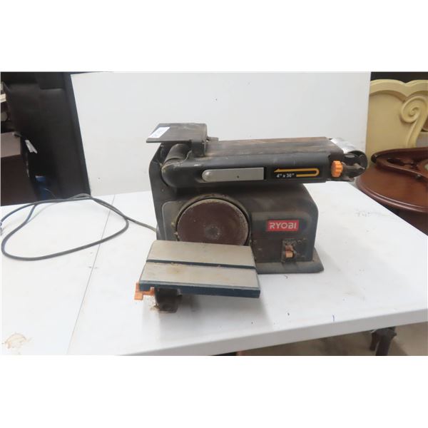 Ryobi 6" Disc/4" Belt Power Sander