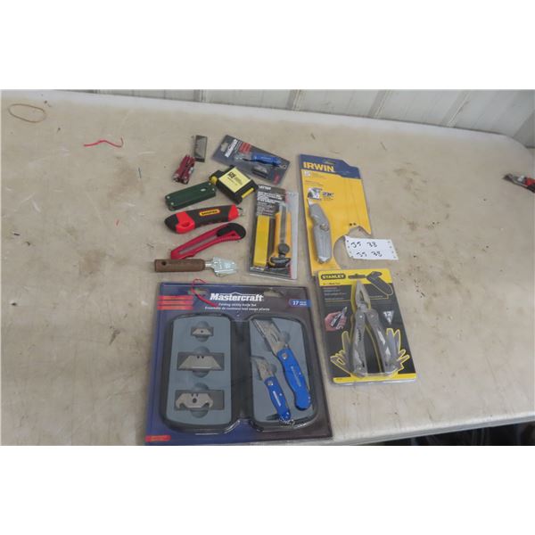 Utility Knife and Multitool
