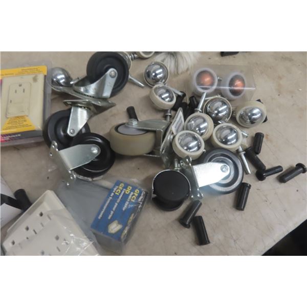 Electrical Outlets, GFI's, Castors +