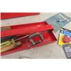 Image 4 : Metal Tool Box Pipe Cutter Tin Snips Pipe Wrench Plus