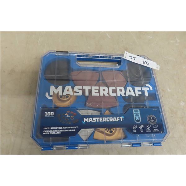 Mastercraft 100 Piece Oscillating Tool Accessory Set