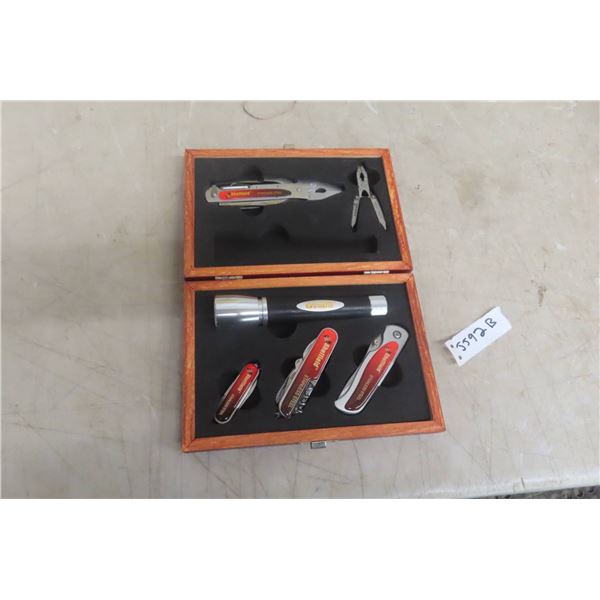 Sheffield Tool Knife Flashlight Gift Set Limited Edition In Case