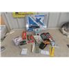 Image 1 : Tool Bundle with Mastercraft Measuring Set, Hobby Vise, and Utility Knives