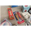 Image 6 : Tool Bundle with Mastercraft Measuring Set, Hobby Vise, and Utility Knives