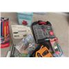 Image 8 : Tool Bundle with Mastercraft Measuring Set, Hobby Vise, and Utility Knives
