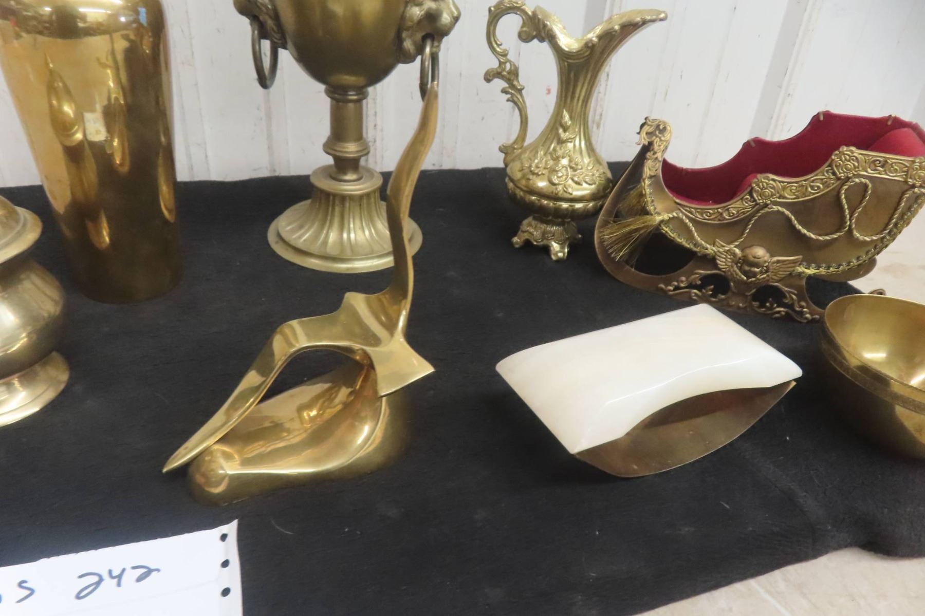 Brass Decorative Items with Ornamental Designs - McSherry Auction ...