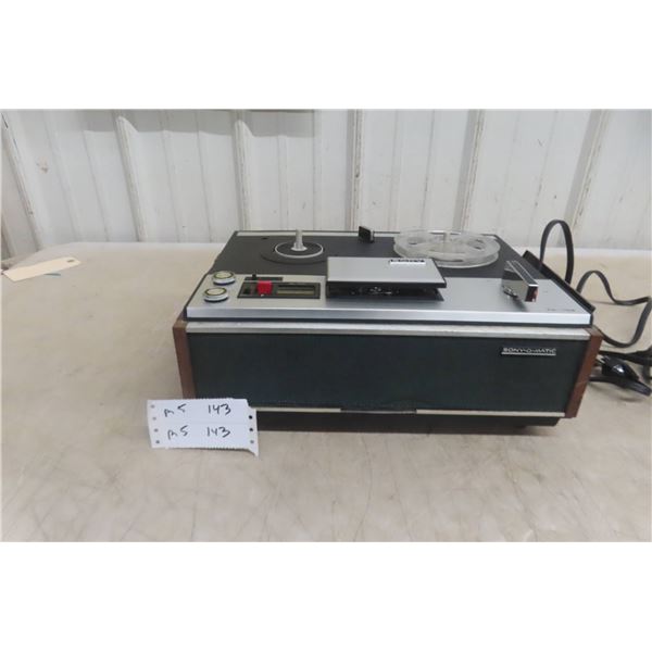 Sony-O-Matic TC-100 Reel To Reel Player