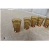 Image 8 : Mid Century Atomic Highball Glasses Set Of 8 With Rack, Decanter and 6 Shot Glasses