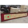 Image 1 : Shuffle Board Or Bank Board Playing Surface 10' Long With Legs