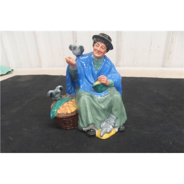 Royal Doulton Figurine Tuppence A Bag 1967 5 1/2" Tall