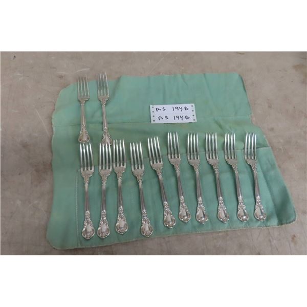 12 Birks Sterling Forks