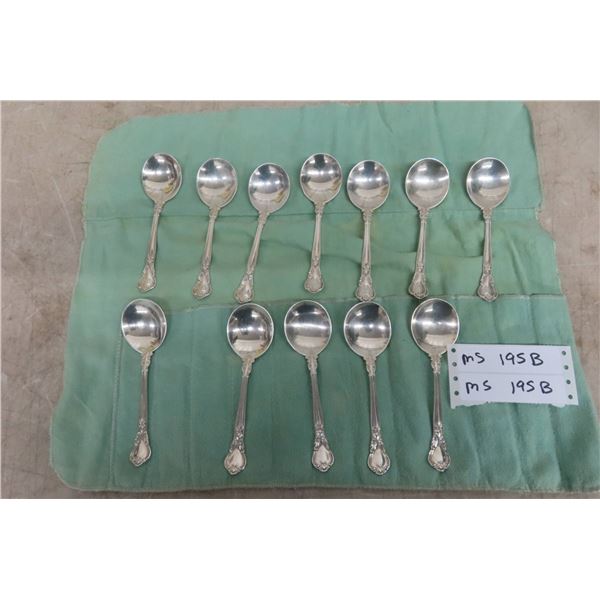 12 Birks Sterling Spoons