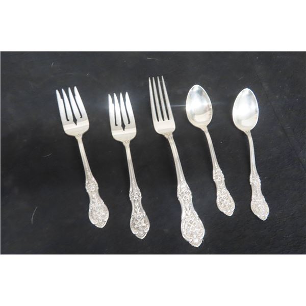 5 Rodgers Sterling Silverware