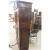 Image 8 : Wardrobe 2 Door With Bottom Drawer 83" X 43" X 17 1/2" Tiger Fumed Oak - Very Nice!