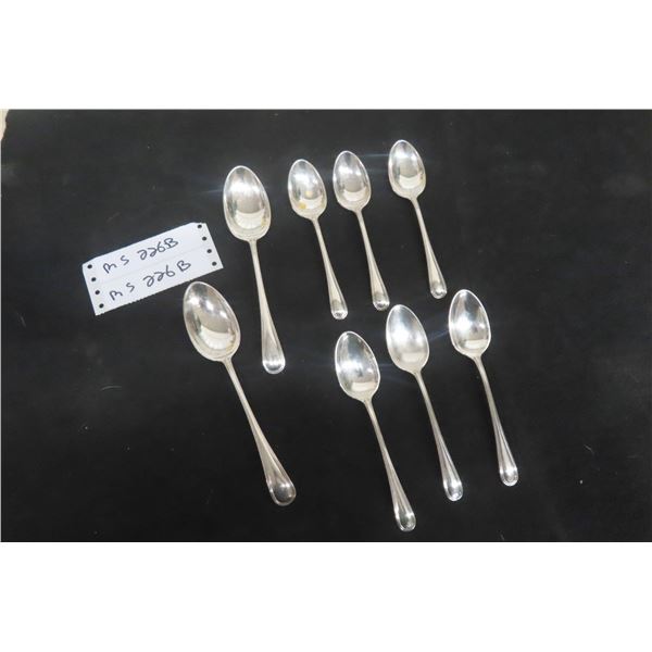 Birks Regency Plate 8 Spoons