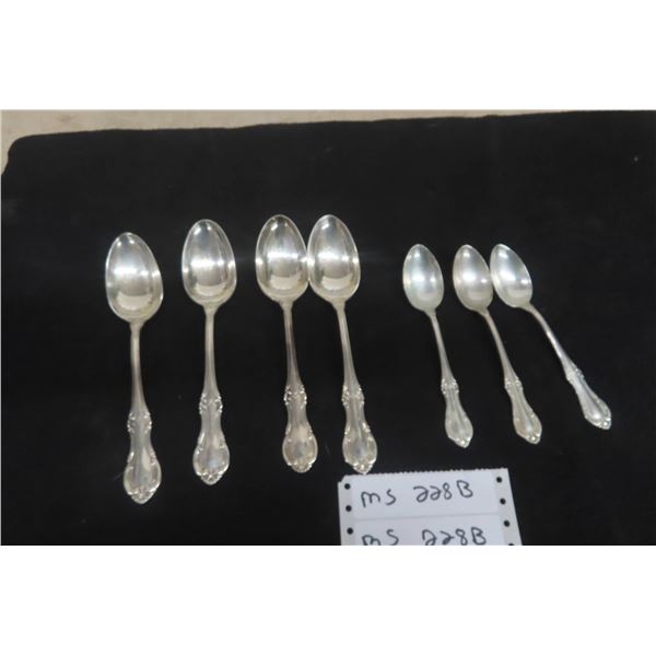 7 International Sterling Spoons