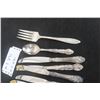 Image 2 : 8 Flatware Plated And Sterling