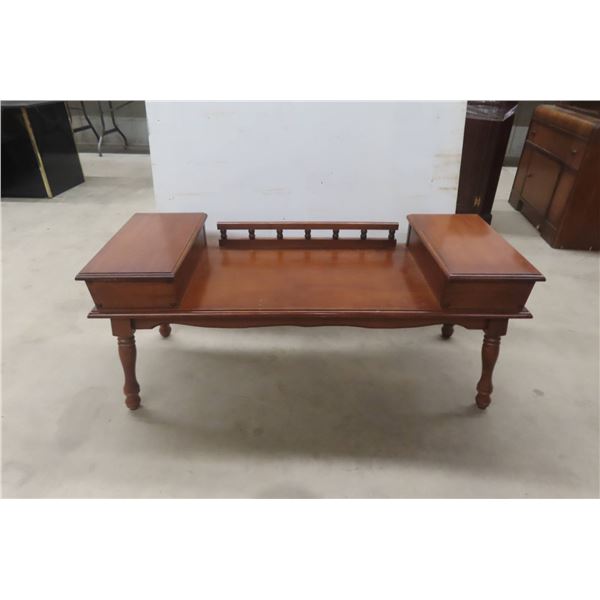 Maple Coffee Table 20" X 19" X 48"