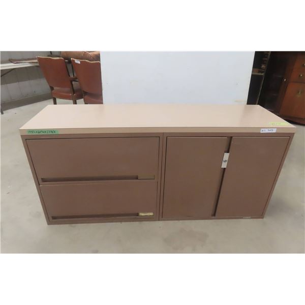 Credenza/Lateral Filing Cabinet 27 1/2" X 60" X 17 1/2"