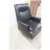 Image 2 : Leather/Leather Style Swivel Rocker Chair