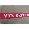 Image 2 : VJ's Drive In Sign 10" x 96"