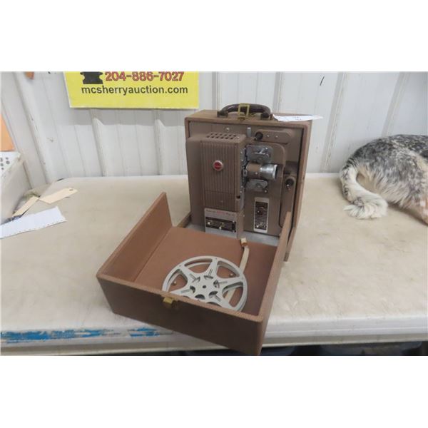 Kodak Kodascope Royal 16mm Film Projector with Case