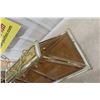 Image 4 : Brass and Glass Hanging Pendant Light Fixture