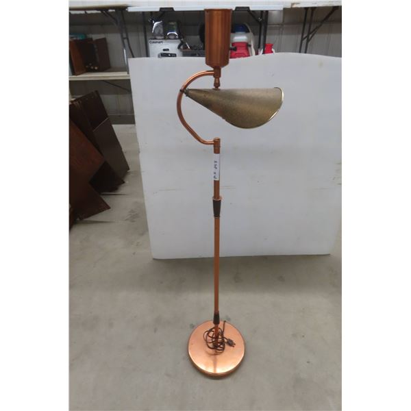 MCM Floor Lamp Copper