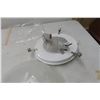 Image 6 : Six Ceiling Light Fixtures with Frosted Glass Shades
