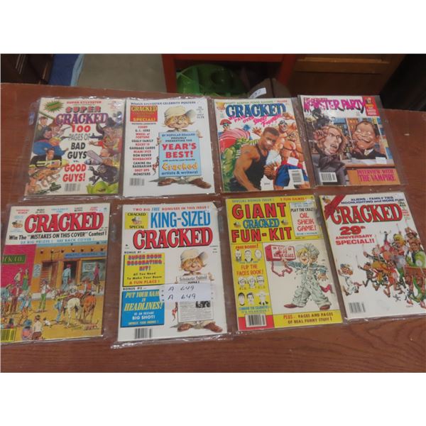 8 Cracked Magazines