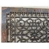 Image 3 : 2 Antique Cast Grates 11 1/2" x 13 1/2" and 13 3/4" x 11 1/2"