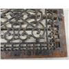 Image 4 : 2 Antique Cast Grates 11 1/2" x 13 1/2" and 13 3/4" x 11 1/2"