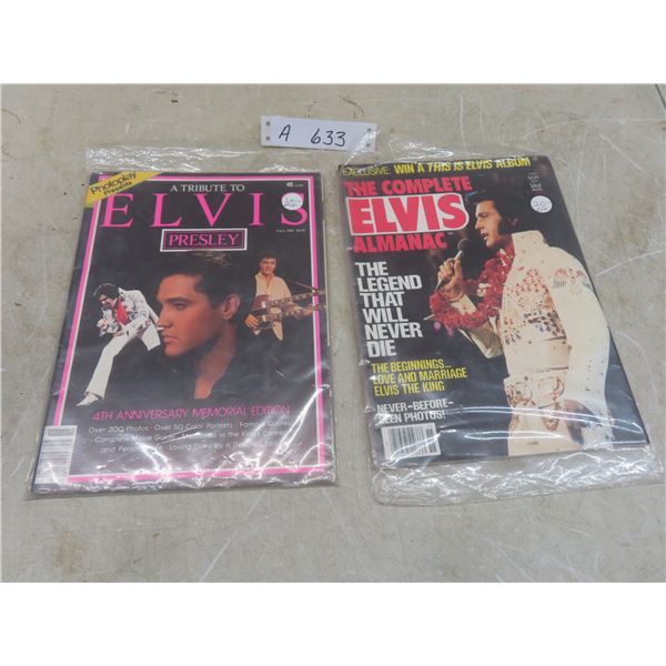 Tribute to Elvis and The Complete Elvis Almanac Magazines