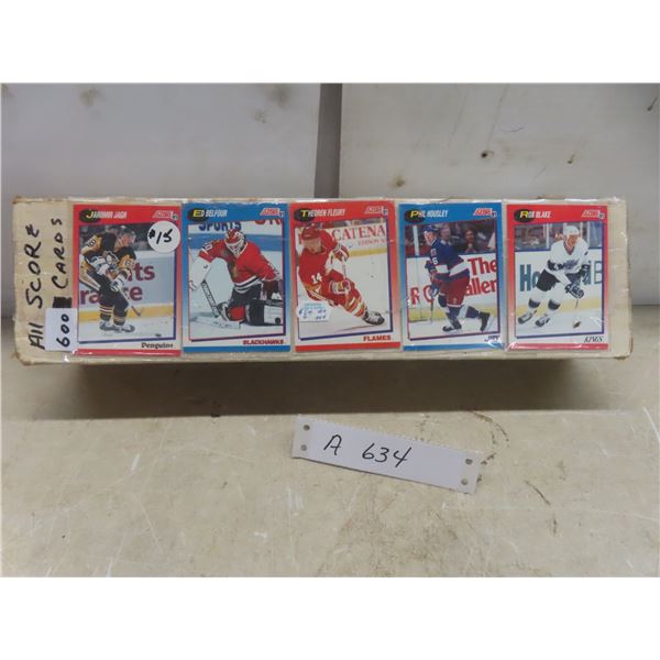 600 Hockey Cards Score