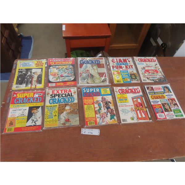 10 Magazines: Cracked, Super Cracked, Extra Special Cracked 1980s