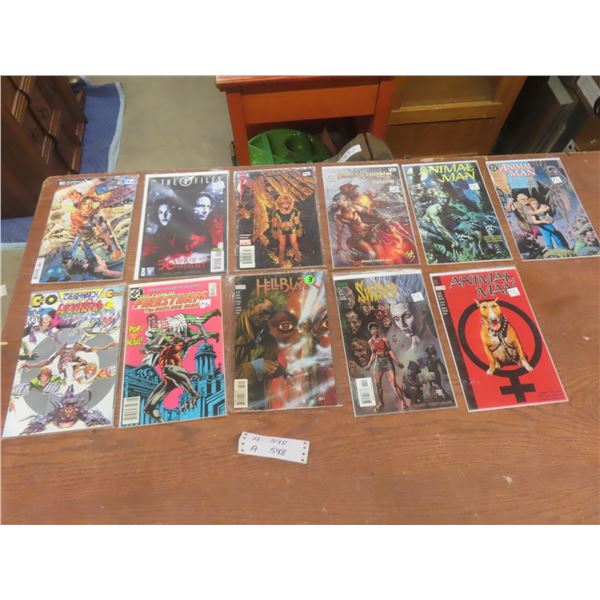 11 Comics: Animal Man, The X-Files, Hellblazer