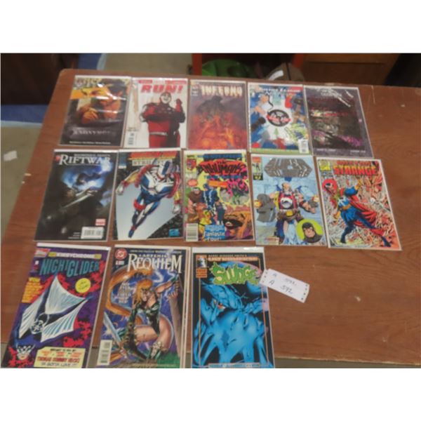 14 Comics All First Issue #$2.00–$3.15 Doctor Strange, Justice League, Inferno And More