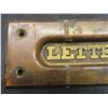 Image 4 : Brass Mail Slot 2 1/2" x 6 3/4"