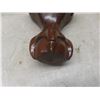 Image 6 : 8 Vintage Wood Ball And Claw Furniture Legs 6" High And 8 Oak Drawer Pulls New Old Stock